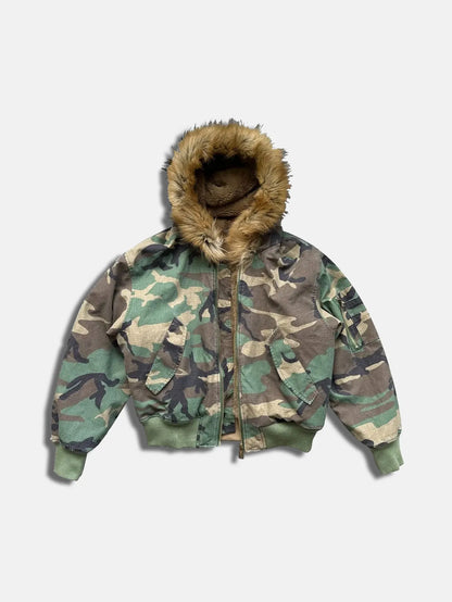 “RECON FUR” REVERSIBLE JACKET