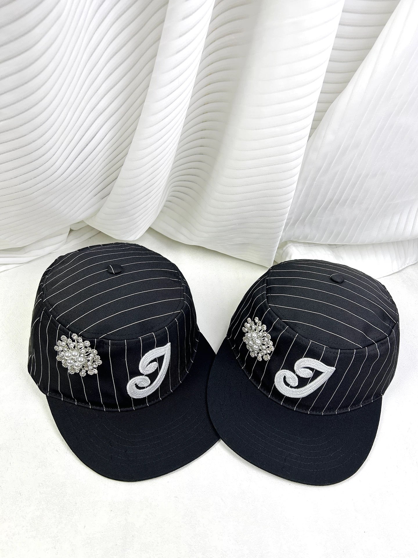 Midnight Pinstripe Cap