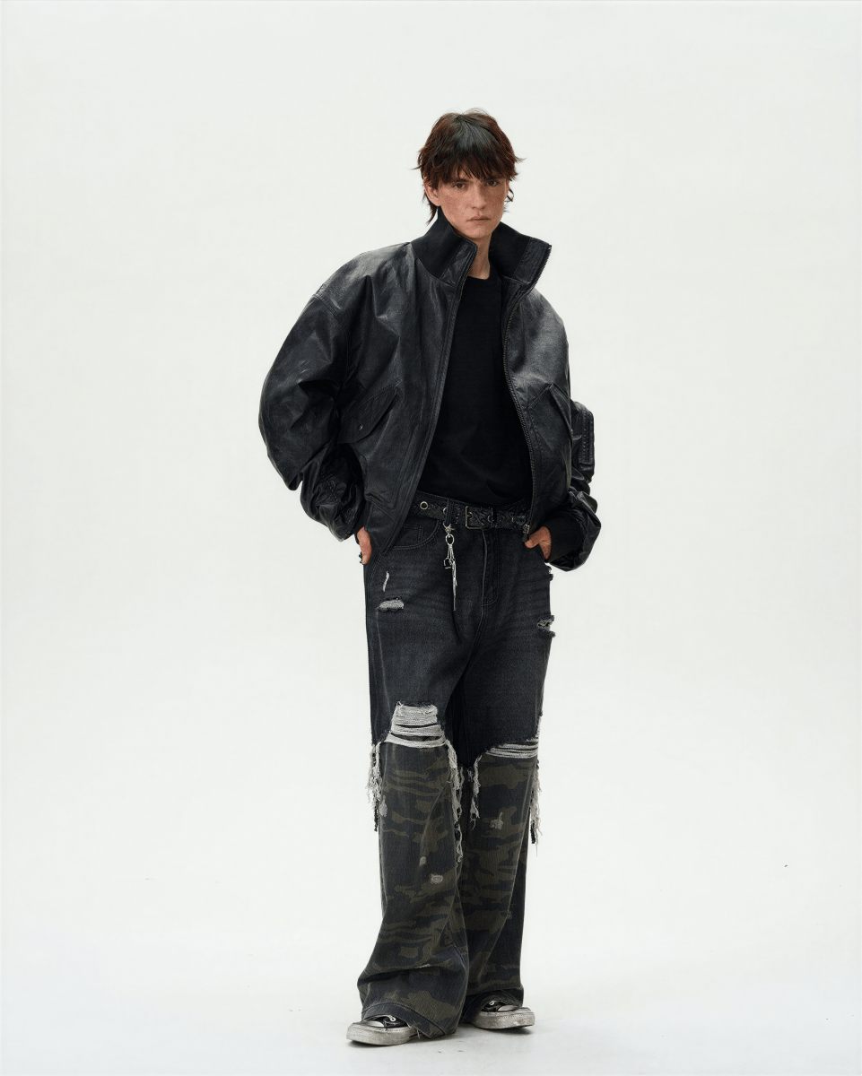 Eden-Roc Leather Jacket