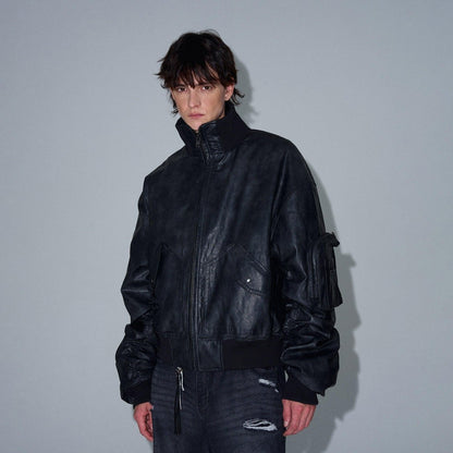 Eden-Roc Leather Jacket