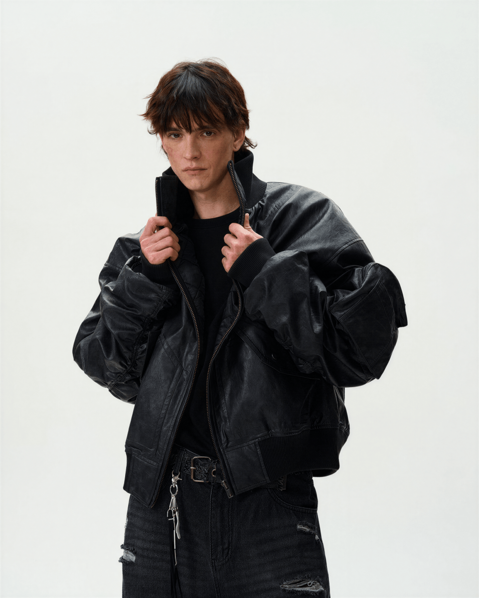 Eden-Roc Leather Jacket