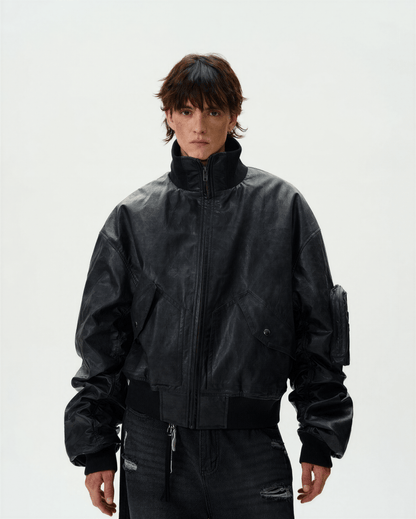 Eden-Roc Leather Jacket