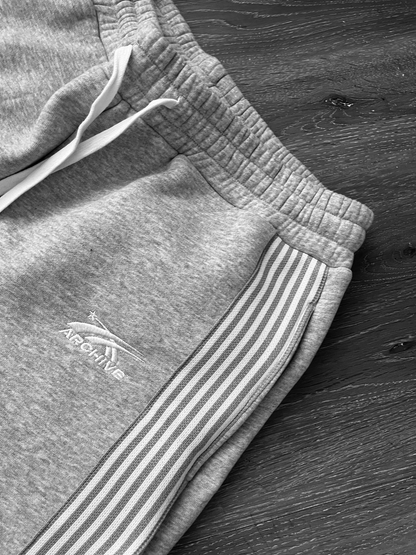 WIDELEG SWEATPANTS GRAY