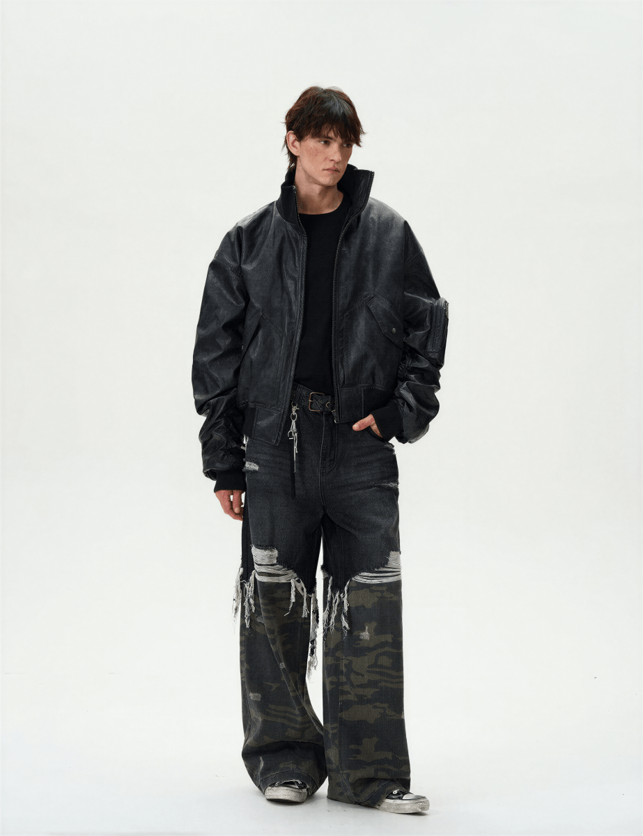 Eden-Roc Leather Jacket