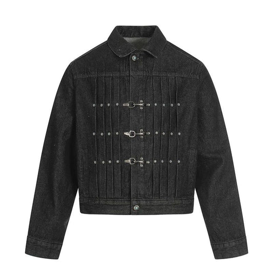 Rivet Lock Denim Jacket