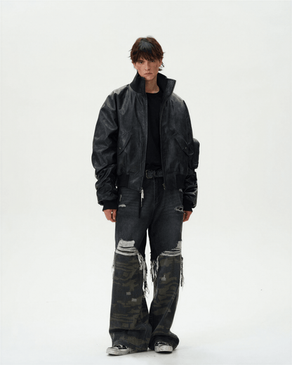 Eden-Roc Leather Jacket